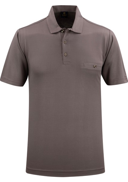 Erkek Polo Yaka Cepli Klasik Kalıp Tişört - 5107