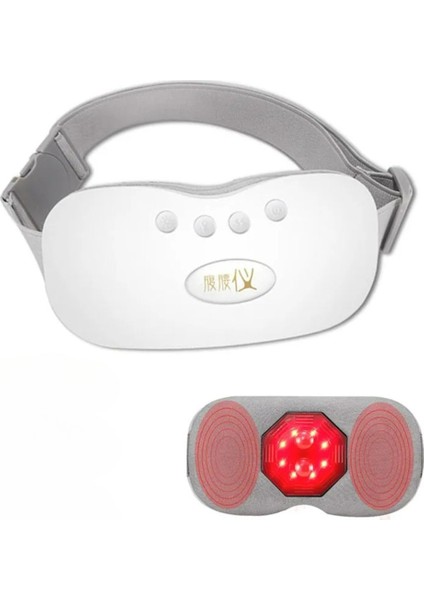 Kızılötesi Şarjlı Isıtma Masaj Kemeri Menstrual Uterus Soğuk Isınma Karın Masajı
