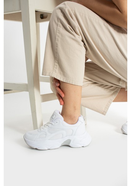 Nagen Kadın Beyaz Günlük Spor Ayakkabı fırsatları
