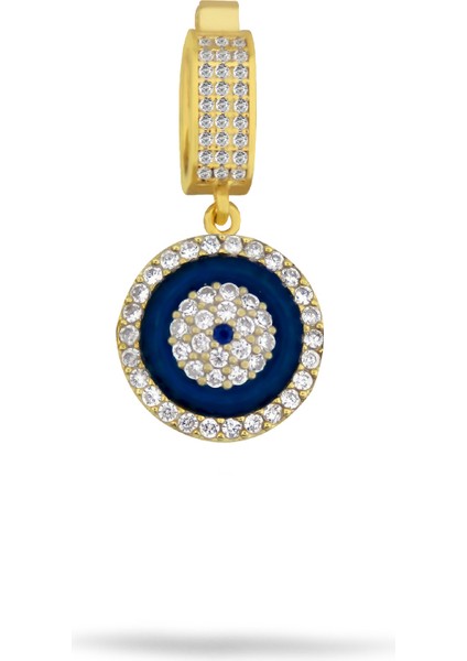 925 Ayar Gümüş Nazar Charm