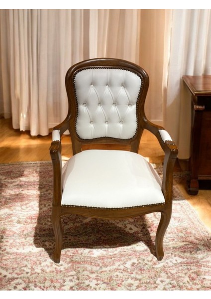 Deri Ofis Koltuğu | Klasik Deri Ofis Sandalyesi | Bekleme Koltuğu