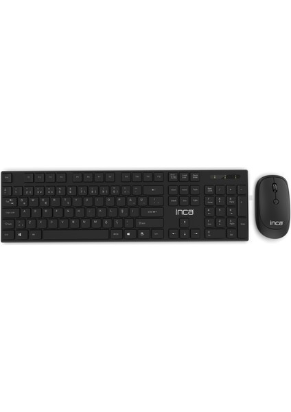 Inca IWS-537 Wireless Slim Design Soft Touch Q Keyboard&mouse Set