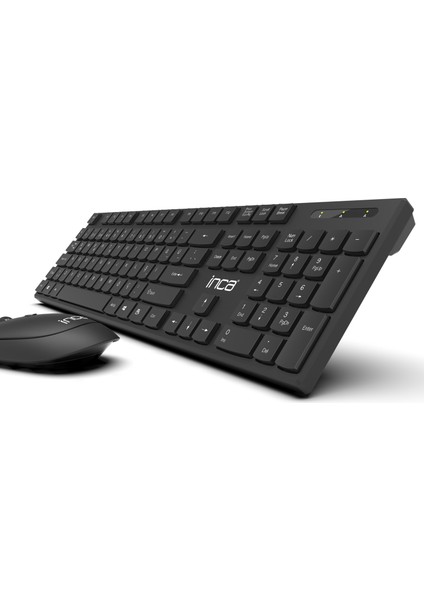Inca IWS-537 Wireless Slim Design Soft Touch Q Keyboard&mouse Set