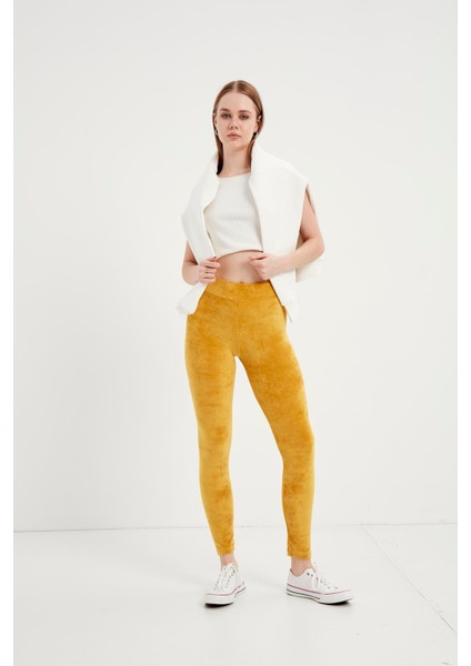 Kadın Kadife Tayt modelleri