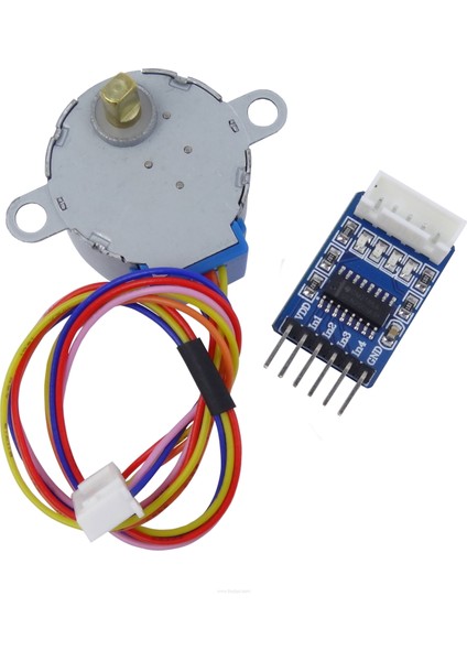 28BYJ-48 Redüktörlü Step Motor ve ULN2003 Step Motor Sürücüka...