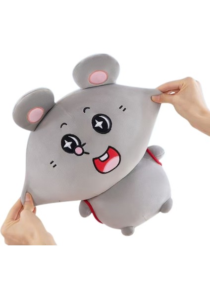 35CM Güzellik ve Fare Yastık Peluş Oyuncak (Yurt Dışından)