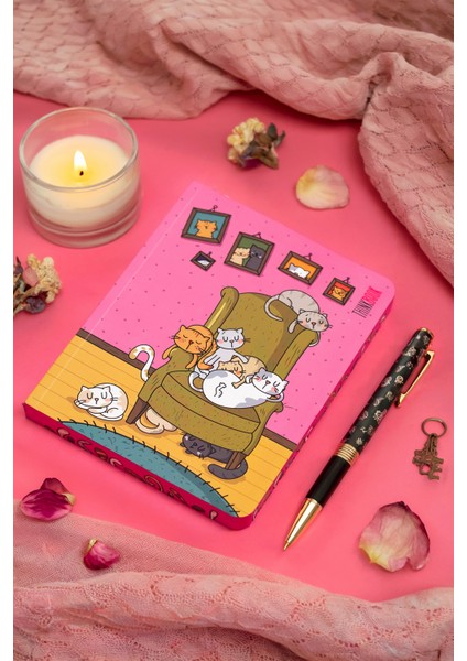 Thinkbook Sleepyheads Kenar Baskılı Defter, 14.5X18 cm