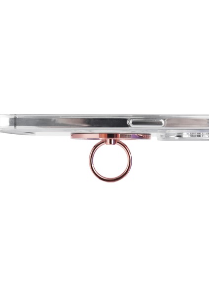 Magnetic Ring Holder - Metal - Cep Telefonu Yüzük Tutucu - Rose fırsatları