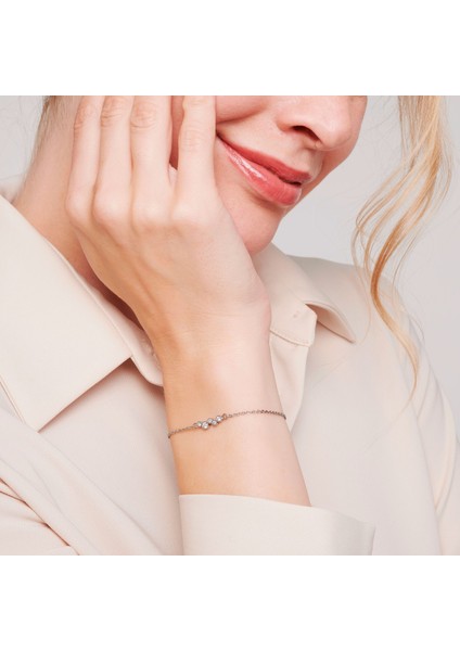 Dalgalı Swarovski® Kristalli Manyetik Bileklik