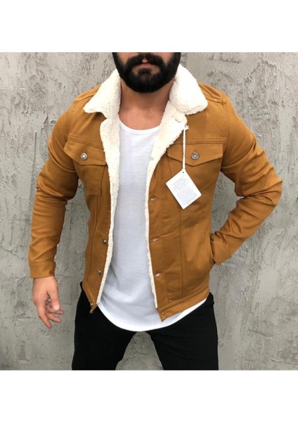 Kürklü Kot Ceket