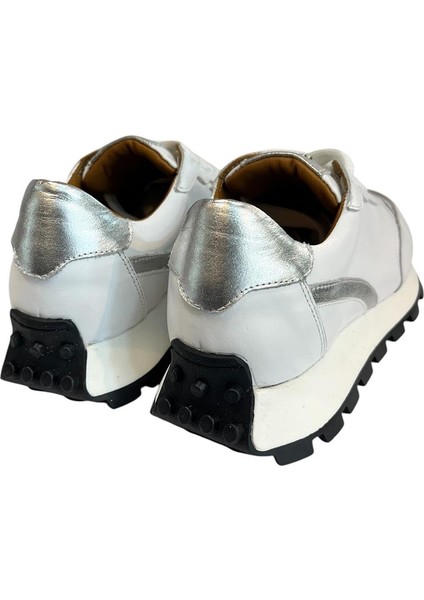 Beyaz Deri Comfort Taban Sneaker fırsatları