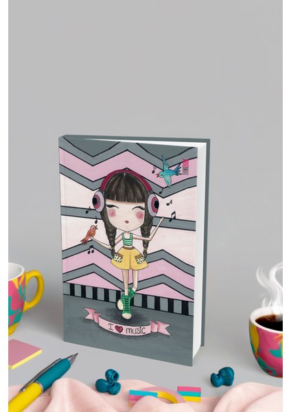 Thinkbook Pörsi Alya Sert Kapak Defter, 14X20 cm