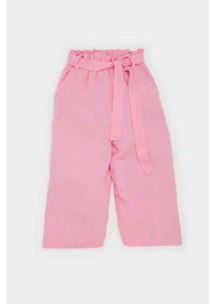 Kız Bebek Wide Leg Düz Paça Pantolon E2941A525SP