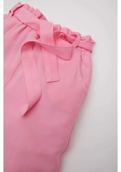 Kız Bebek Wide Leg Düz Paça Pantolon E2941A525SP