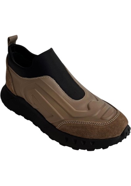 Vizon Deri Comfort Taban Sneaker