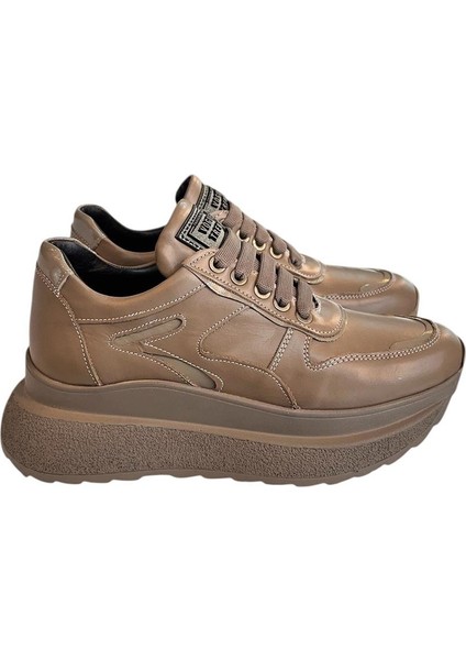 Vizon Deri Comfort Taban Sneaker