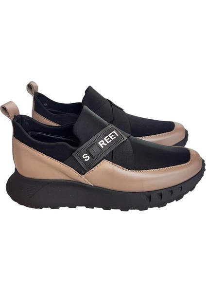 Vizon Deri Comfort Taban Sneaker