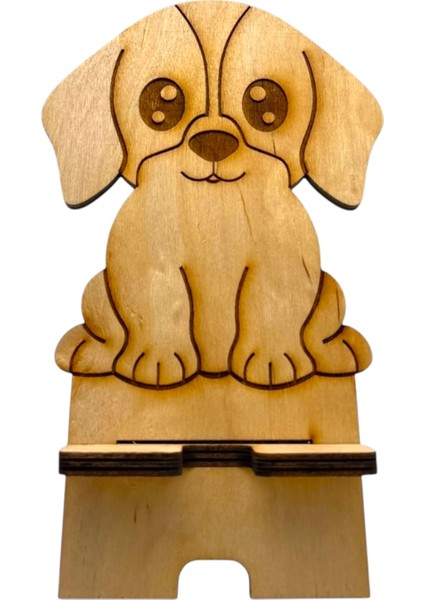 Ahşap Telefon Tutucu Hayvanlar Alemi 2