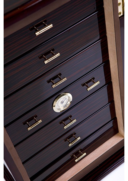 Premiumquality La Paz 7 Çekmeceli Sedir Humidor Puro Kutusu modelleri