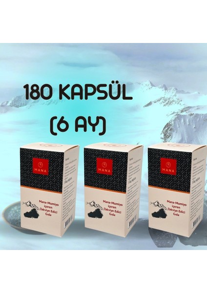 3 Adet Mumiyo 200 Mg 60 Tablet