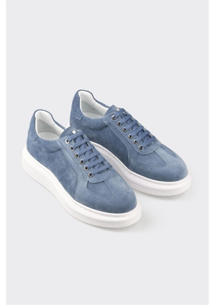 Mavi Deri Erkek Spor Ayakkabı fiyatları