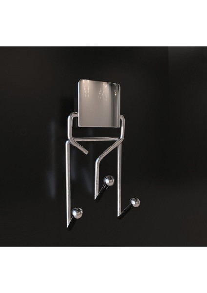 Yapışkanlı Lüks Banyo Havluluk Askılığı Üçlü Krom Metal Paslanmaz Havluluk fiyatları