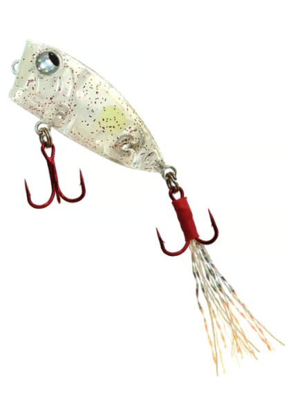 Rudie’s Meba Popper Z 35MM 3.5gr Clear Akarame Spot Glow