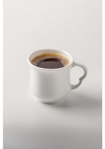 Alâ Çay Fincanı - Seramik Bisküvi 8'li (Ham Ürün) fırsatları