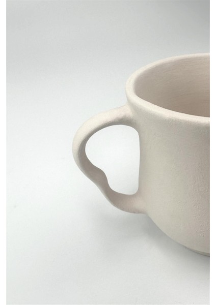 Alâ Çay Fincanı - Seramik Bisküvi 8'li (Ham Ürün) indirimleri