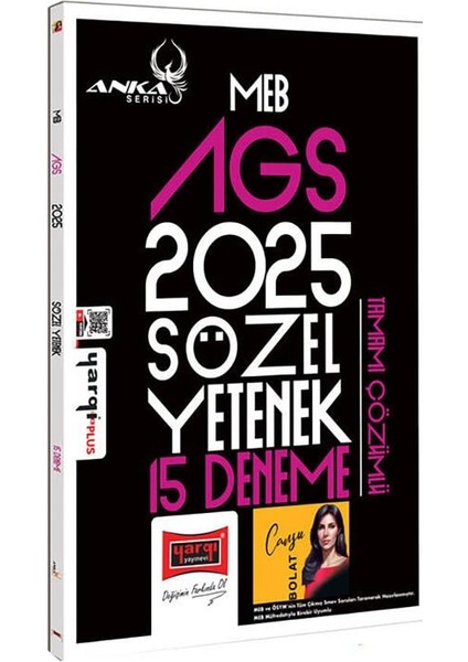 Yargı 2025 Meb Ags Anka Serisi Sözel Yetenek Tamamı Çözümlü 15 Deneme