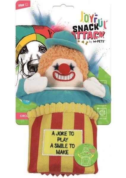 Joyful Circus Snack Attack Köpek Oyuncağı