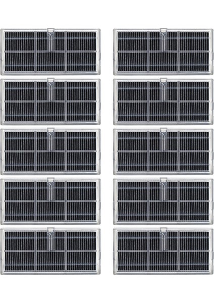 Dreame Bot X40 /X40 PRO/X40 Ultra Elektrikli Süpürge Yıkanabilir Hepa Filtreleri Için 10 Adet Filtre Yedek Parçaları (Yurt Dışından)