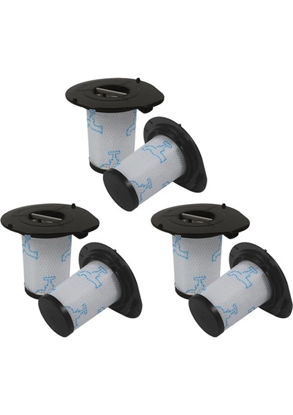 Rowenta ZR009002 RH9252 RH9276 RH9286 RH92 Elektrikli Süpürge Yedek Parçaları Için 6 Adet Yıkanabilir Hepa Filtre (Yurt Dışından)