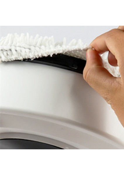 Silent Touch Mop Robot Süpürme Islak ve Kuru Hepsi Bir Arada Temizlik Makinesi Akıllı Ev Aletleri Elektrikli Süpürge (Beyaz) (Yurt Dışından)