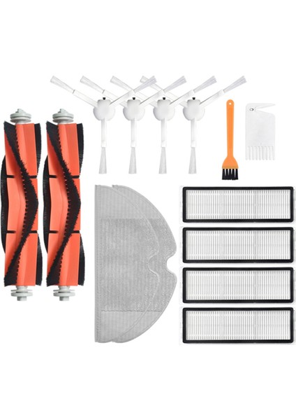 Ana Fırçalar Filtreler Yan Fırça Xiaomi Mijia 1c Süpürme Paspaslama Robotu Elektrikli Süpürge Yedek Parçaları (Yurt Dışından)