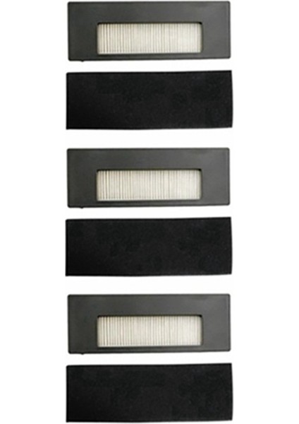 Ecovacs Deebot DE55 DE53 DE6G Elektrikli Süpürge Yan Fırça Hepa Filtre Fırçası Için Vakum Filtresi Değiştirme Kiti (Yurt Dışından) fırsatları