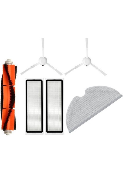 Xıaomı Vacuum-Mop 1c 2c 1t STYTJ01ZHM Dreame F9 Fırça Hepa Filtre Robot Süpürge Parçaları Için Yedek Kitler (Yurt Dışından)