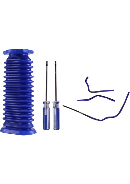 Dyson V7 V8 V10 V11 Elektrikli Süpürge Yumuşak Silindir Başlığı Yumuşak Peluş Şerit Silindir Emiş Mavi Hortum (Yurt Dışından)