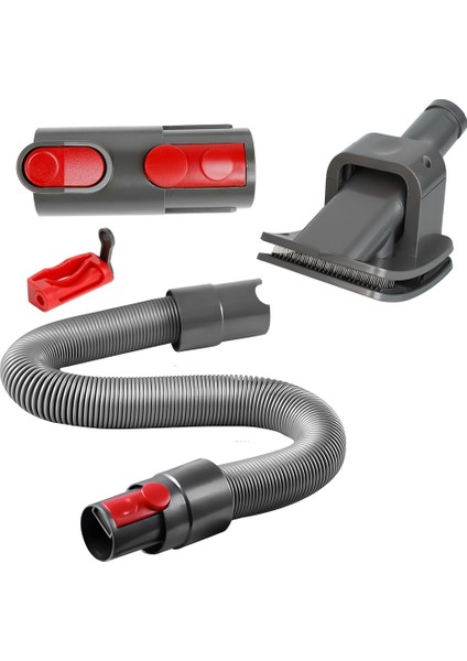 Evcil Hayvan Tüy Fırçası, Uzatma Hortumu ve Adaptörlü, Dyson Elektrikli Süpürge Modelleri V15 V12 V11 V10 V8 V7 Için Paspas Aparatı (Yurt Dışından)