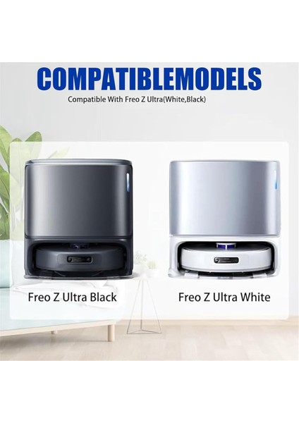 Narwal Freo Z Ultra Süper Elektrikli Süpürge Için 8 Adet Toz Torbası Yedek Torbalar Toz Toplama Torbaları Aksesuar Seti (Yurt Dışından)