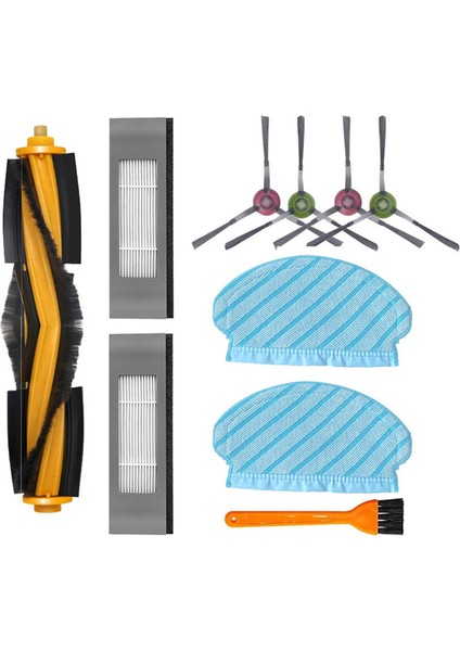 Ecovacs Deebot Ozmo 920 950 Yeedi 2 Hybrid Robot Süpürge Yedek Parçaları Hepa Filtre Paspas Bezi Değiştir (Yurt Dışından)