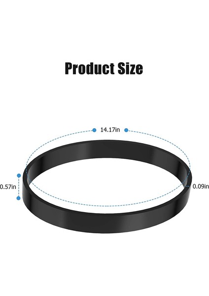 562932001 38528-033 Hoover Windtunnel Torbasız Dik Süpürge UH70105 UH70100 UH70102 UH70110 4 Adet Için Vakum Kemeri (Yurt Dışından) fiyatları