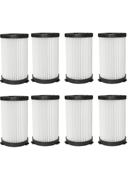 8 Adet Filtre Pamuk Hepa Filtre Kablosuz Elektrikli Süpürge Yedek Parçaları Moosoo D600/601 Yedek Parçaları (Yurt Dışından)