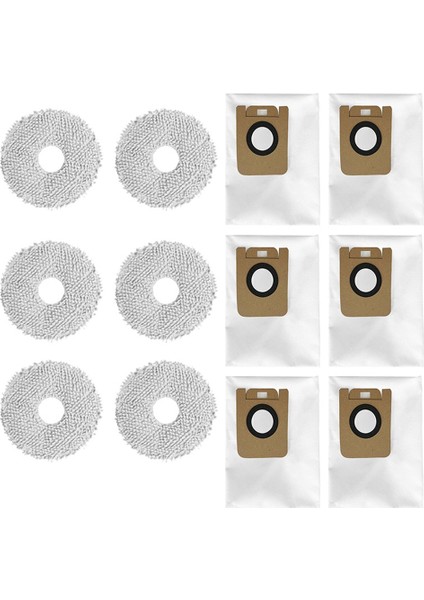 Xiaomi Dreame Bot L10S Ultra / S10 / S10 Pro Robot Süpürge Aksesuarları Için Yedek Toz Torbaları Paspas Bezi (Yurt Dışından)