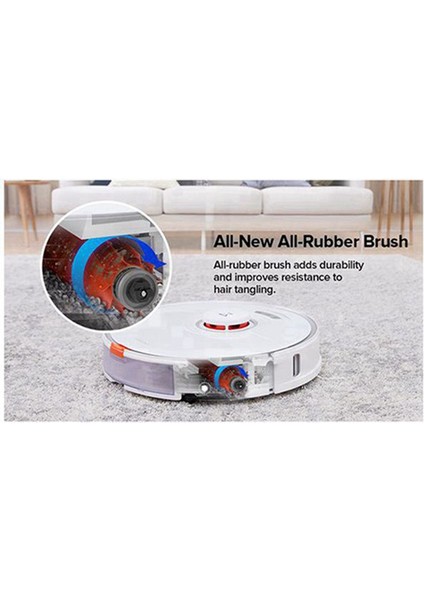 Ana Fırça Rulo Fırça Kapağı Yedek Parça Xiaomi Roborock T7S T7S Plus S7 S7 Max S7 Maxv S70 Robot Süpürge Parçaları A (Yurt Dışından)