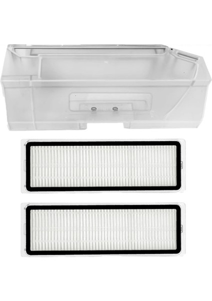 Xiaomi Mijia B101CN Dreame S10 / S10 Pro Robot Süpürge Aksesuarları Parçaları Için Yedek Toz Kutusu Hepa Filtresi (Yurt Dışından)