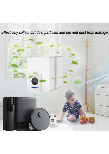 Ecovacs Deebot T30S Comb/deebot X2 Comb Elektrikli Süpürge Otomatik Boşaltma Istasyonu Için Toz Torbaları, Toz Torbaları Aksesuarları (Yurt Dışından) fırsatları