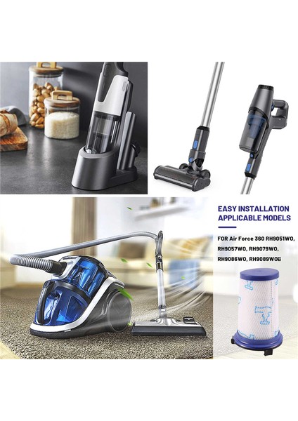 3 Adet Elektrikli Süpürge Aksesuar Filtresi ZR009001 Parça Değişimi Rowenta Air Force 360 ​​x-Pert​​ RH9015WO (Yurt Dışından) fiyatları