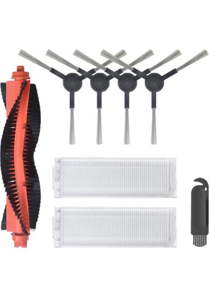 Xiaomi Mijia Mop Pro STYJ02YM/VIOMI V2 Pro/v3 Robot Süpürge Ana/yan Fırça Hepa Filtre Aksesuarları Için (Yurt Dışından)