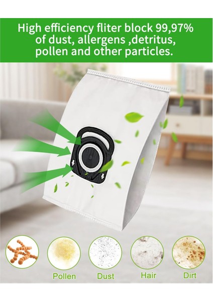 Rowenta ZR200520 ZR200540 ZR200720 Elektrikli Süpürge Toz Torbaları Yedek Parçalar Aksesuarlar (Yurt Dışından) fiyatları